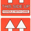 This Side UP - Handle with Care Pre-Printed Labels/Stickers (2"