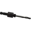 Starrett 56758 Hole Saw Arbor: Drill Pilot, Threaded Shank Attachment