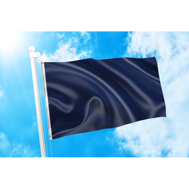 DMSE Solid Blank Flag 3X5 Ft Foot Flag UV Resistant