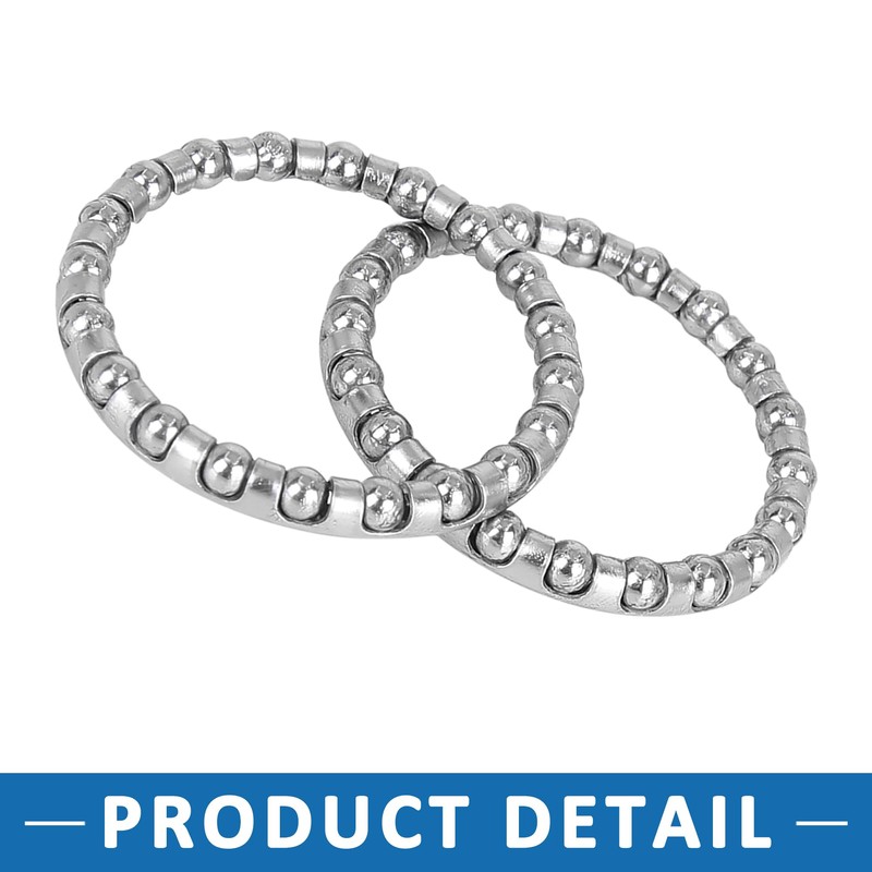 A ABSOPRO 40mm Crank Bearings Wheel Bicycle Bearing Retainer Set
