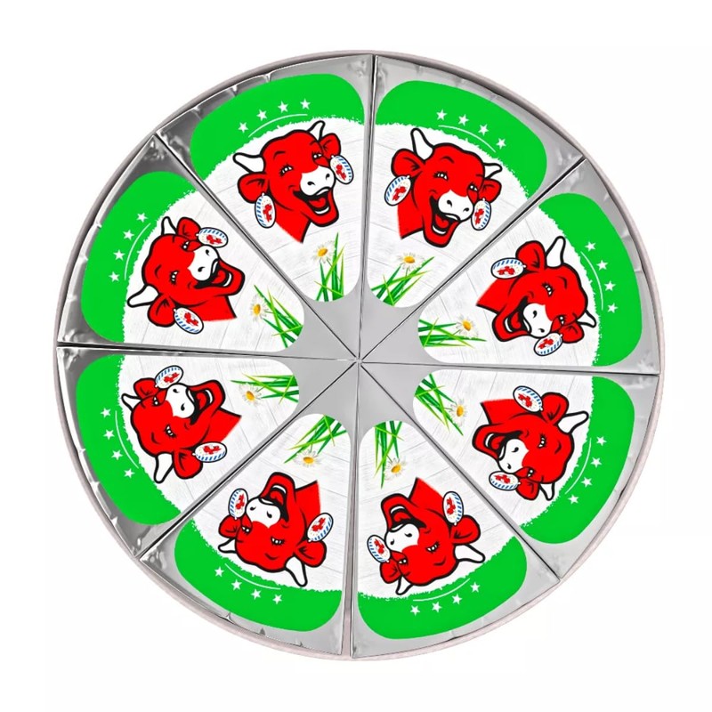 Laughing Cow, Garlic And Herb Wedge, 6 Ounce