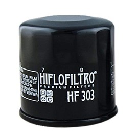 HiFloFiltro HF303-3 Black Standard Premium Oil Filter, 3-Pack