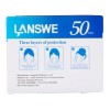 LANSWE Mascarilla Desechable Cubreboca Tricapa 50 Pz Lanswe