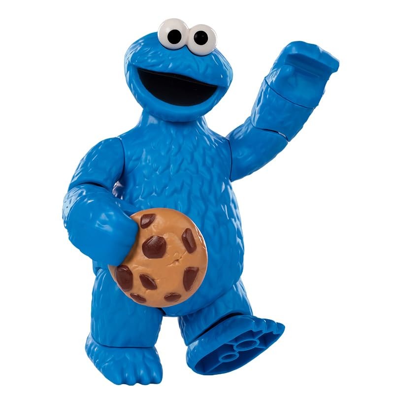 BLOKEES Sesame Street PreCOOL Cookie Monster ABS Plastic Painted Complete
