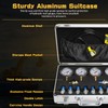 YFIXTOOL Hydraulic Pressure Gauge Test Set for Excavator, Pressure Tester