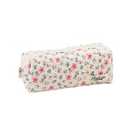 Qiwenr Pencil case with, pencil case, the cartoon bag is small and cute and can be used as a toy bag, cosmetic bag, purse, key bag (pink), pink, fresh