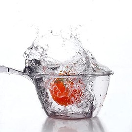 3Pcs Long Handle Water Scoop Transparent Durable Thick Bathing Ladle Spoon Household Kitchen Bathroom Gadget Supplies (Plastic Water Ladle 2)