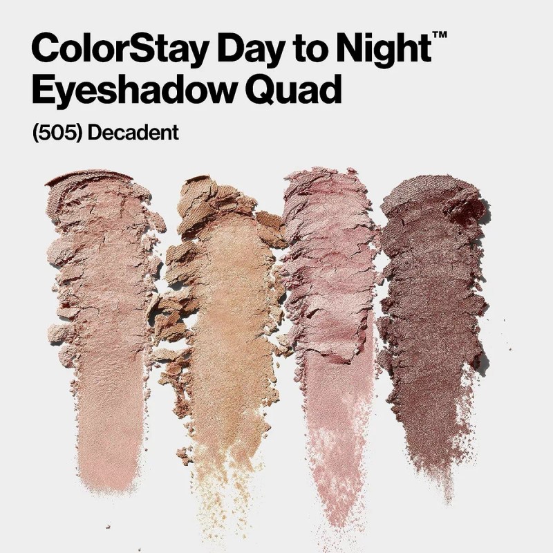 Revlon Sombras Colorstay Day To Night Quads Tono Decadent