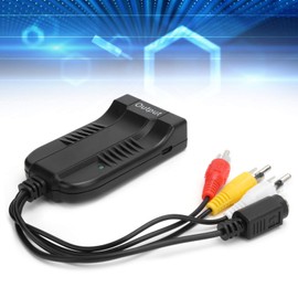 Z51B Video Signal Upscaler Audio Video Converter CVBS SVIDEO to HDMI Converter Adapter Support 720P 1080P for Home Electronic
