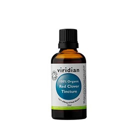 Viridian: 100% Organic Red Clover Tincture 50ml
