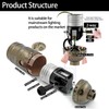 Lamp Socket Replacement, E26 Threaded Base, Turn Knob for ON/Off