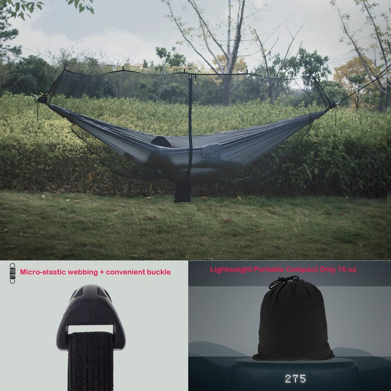 Mosquito net for Camping Hammock, Compact Lightweight Hammock Netting, 12'