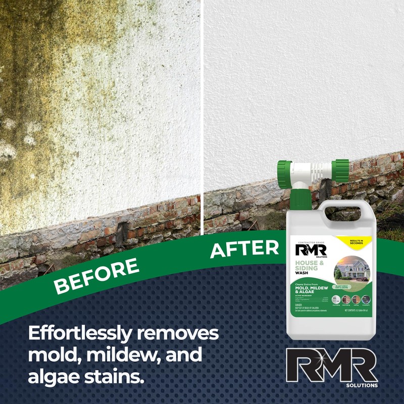RMR House and Siding Wash - Commercial-Grade Outdoor Stain Remover