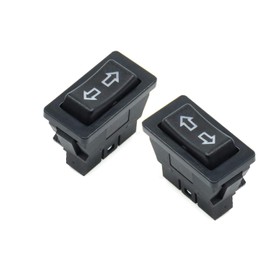 WANGCL 5PCS Rocker Switch Toggle Switch Car Window Momentary Switch 5Pins for Connector Window Glass Lifter-ASW-01