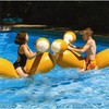 Large Inflatable Swim Tube for Water Play and Auxiliary Support Pool Toy TD23 125*35cm/110*20cm 5ea