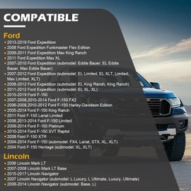 K100070 Front Alignment Caster/Camber Kit for 2004-2023 Ford F-150,2007-2023 Ford Expedition/2007-2023 Lincoln Navigator,2006-2008 Lincoln Mark LT Replaces# DM3112345