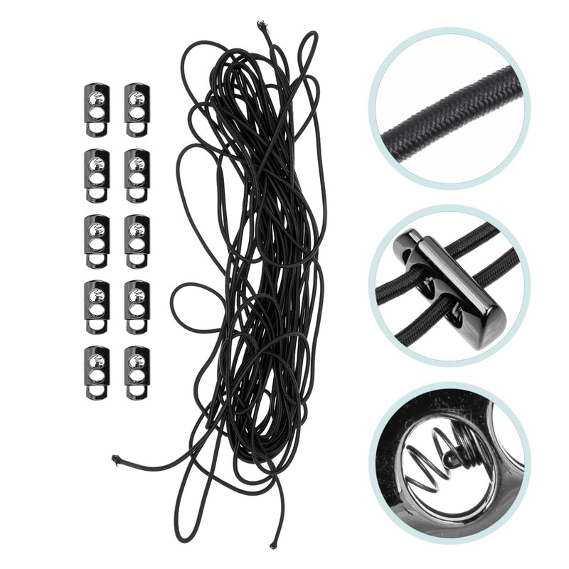 Adjustable Lanyard 10 Sets Swim Goggles Strap Bungee Cord Strap