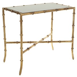 Safavieh Home Collection Margaret Brass and Iron End Table