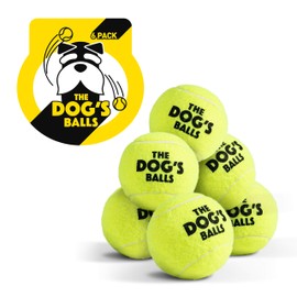 The Dog's Balls, Dog Tennis Balls, Pack of 6