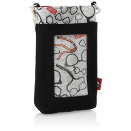 Chums Bag Rope Shoulder Pouch Sweat Nylon, Glasses