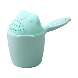 Toddler Sprinkler Kids Water Cup Toddler Spoon Bathroom Water Bathing Baby Bath Rinse Cup Shampoo Cup Bath Water Bailer Thick Bucket Bathroom Shelves With (A, One Size)