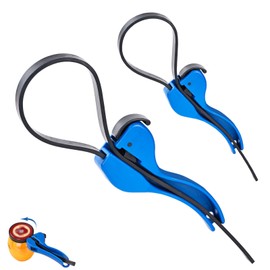 Supuse Rubber Strap Wrench Set - 2pcs Adjustable Wrench for Oil Filter, Plumbing, and Jar Opening - Large 24" and Small 19" Strap Wrenches for Seniors with Arthritis, Mechanics, and Home Repairs