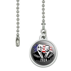 Trump Vance Spray Paint 2024 Ceiling Fan and Light Pull Chain