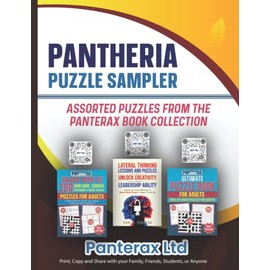 Pantheria Puzzle Sampler: Assorted Puzzles from the Panterax Book Collection
