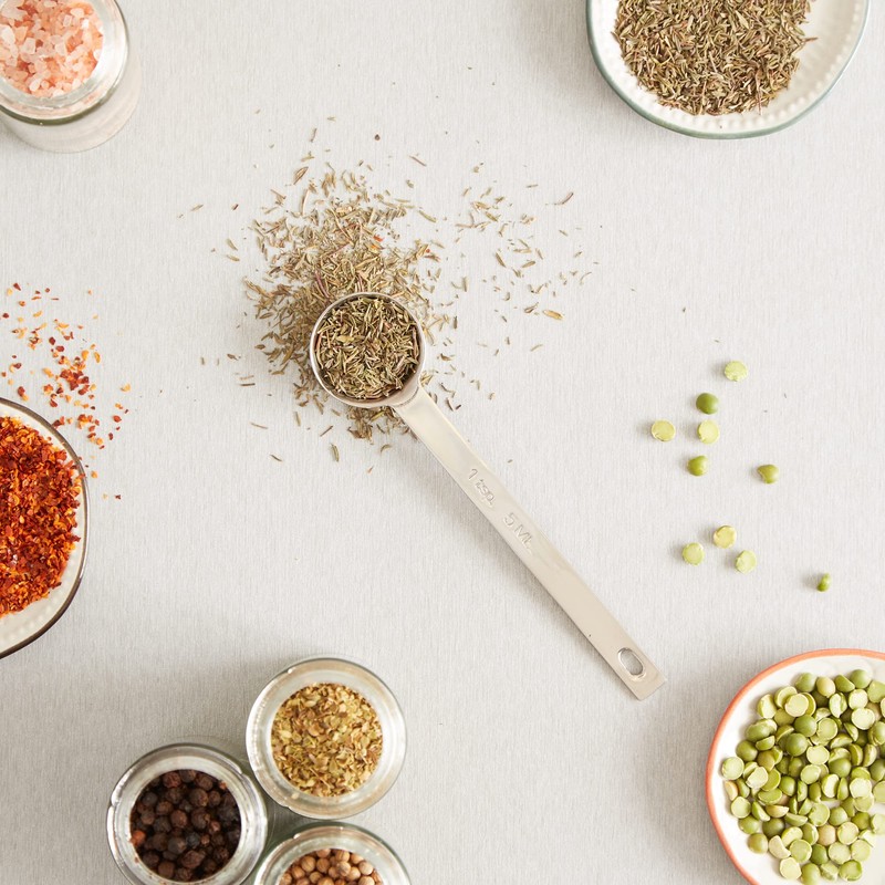 RSVP International Endurance Kitchen Collection Open Stock Measuring Spoon, Stainless