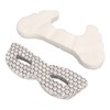 100pcs Silk Butterfly Shaped Cheek Mask Paper Sheet 100pcs Soft