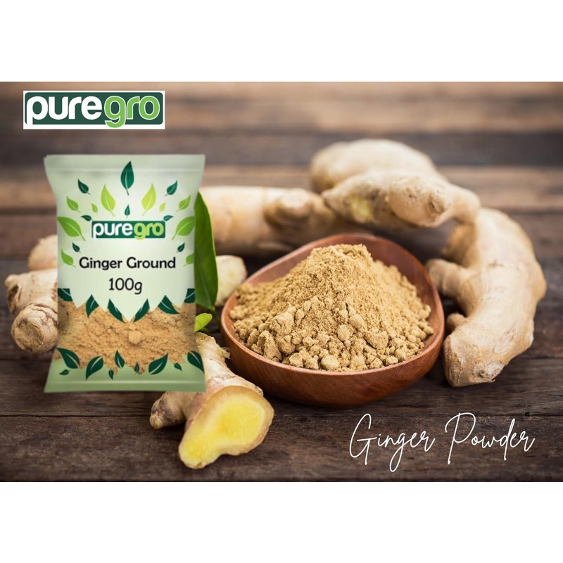 Puregro Ginger Powder 100g | PACK OF 1 | Ground
