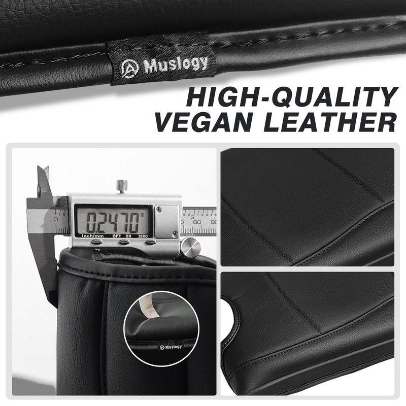 Muslogy Center Console Armrest Cover Compatible with Ford F-150 F150