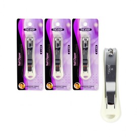 Large Nail Clipper (3-Pack) for Fingernails and Toenails Nail Care