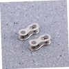 Kisangel 2sets 10 Speed Bike Chain Missing Link Stainless Steel