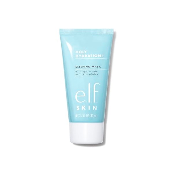 e.l.f. e.l.f. Holy Hydration! Sleep Mask, Ultra-Hydrating Dual-Use Face Mask,
