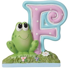 Precious Moments, F Is For Frog Alphabet Resin Figurine, 153420