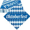 MEJOSER Pack of 40 Oktoberfest Decorative Napkins 33 x 33