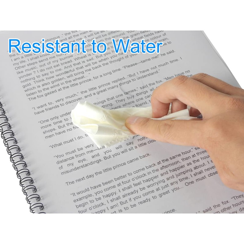 RAYSON PP Binding Covers, 300-micron, A4, Polypropylene Plastic Binder Covers