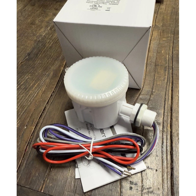 Merrytek MC054V-RC-D Fixture Mount Dimming Occupancy Sensor, Daylight , 120/277V