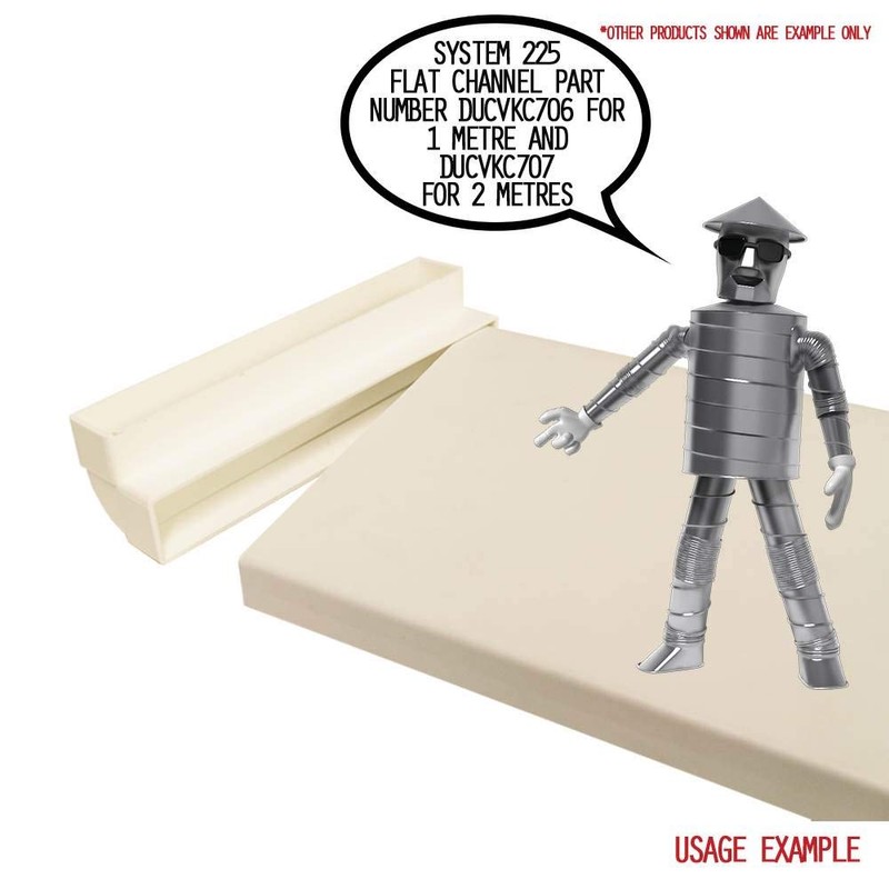 Kair 90 Degree Vertical Elbow Bend 234mm x 29mm -