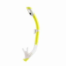 Full-Dry Adult Snorkel Breathing Tube with Automatic Waterproof Valve and Food-Grade Silicone Mouthpiece Adult Swimmers Snorkeling Gear for Swimming Snorkel Training in Pool and Open Water