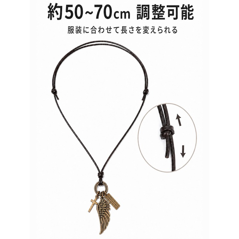 CCopan 【Instantly Stylish/Reliable Gift】 Necklace Men's and Women's Popular Pendant