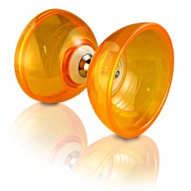 Juggle Dream Quartz 2 Triple Bearing Medium Sized Diabolo - (Orange)