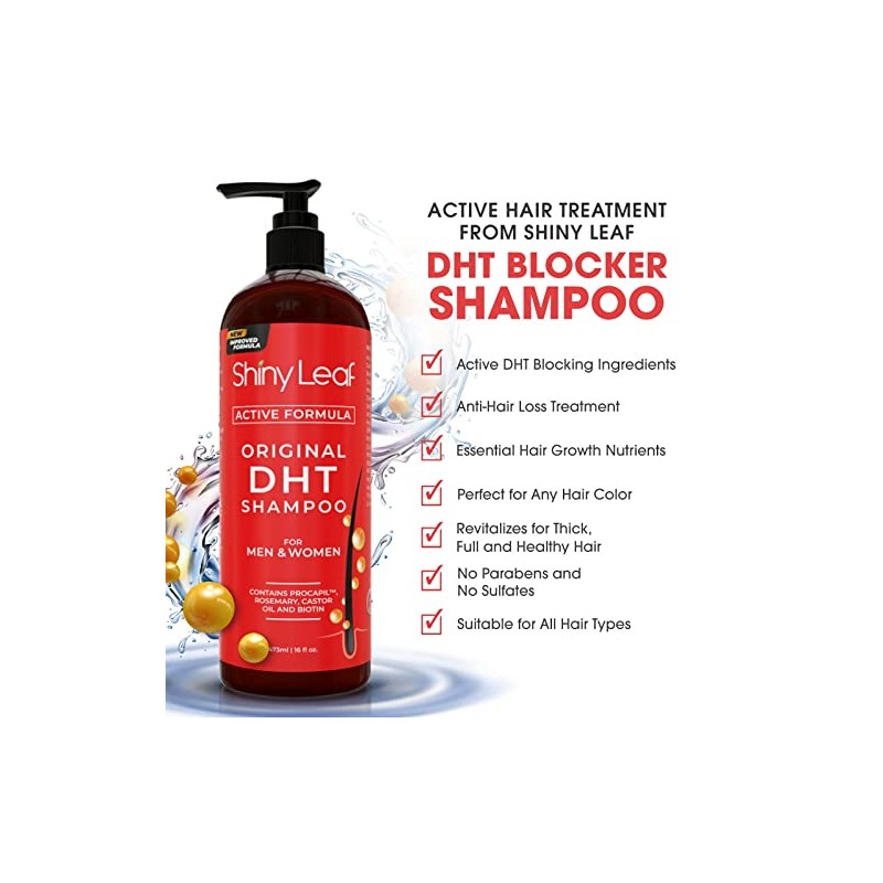 DHT Champú y acondicionador para la pérdida de cabello con