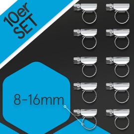 TOOLCORE® Hose clamp set, stainless steel W4.