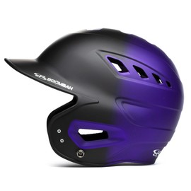 Boombah DEFCON Metallic Fade Batting Helmet NOSCAE Black/Metallic Purple - Size Senior 7" - 7 3/4"