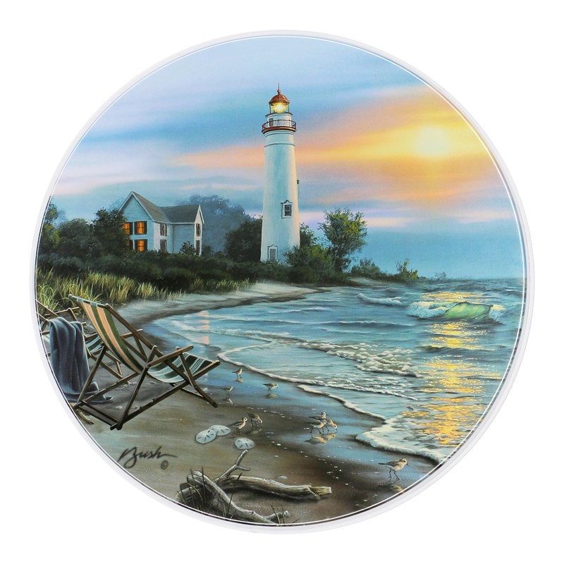 Reston Lloyd, Burner Covers For Electric Stovetop, Decorative Lightweight Tin