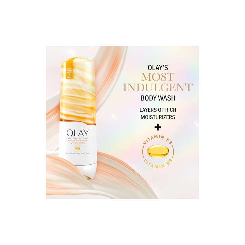 OLAY, Jabón Líquido Corporal, Hidratación con Vitamina B3, Notas de
