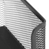 Metal Desk Organiser 10 x 10 x 7.9 cm Black