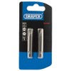 Draper 64012 6.5mm 1/4" Hex Plain Slot Insert Bit 25mm